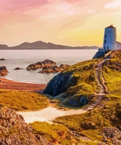 Ynys Llanddwyn Island Diamond Painting