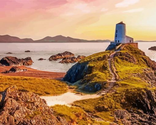 Ynys Llanddwyn Island Diamond Painting