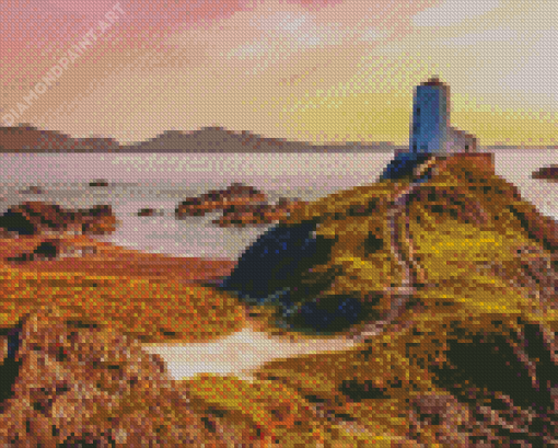 Ynys Llanddwyn Island Diamond Painting