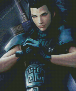 Zack Fair Character Diamond Painting