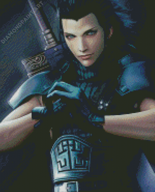 Zack Fair Character Diamond Painting