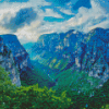 Zagori Greece Landscape Diamond Painting