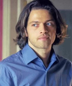 Actor Misha Collins Diamond Painting