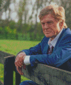 Actor Robert Redford Diamond Painting