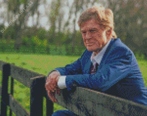 Actor Robert Redford Diamond Painting