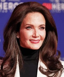 Actress Lynda Carter Diamond Paintings