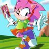 Aesthetic Amy Rose Diamond Painting