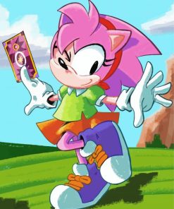 Aesthetic Amy Rose Diamond Painting