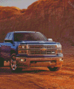 Aesthetic Chevy Pickup Diamond Painting