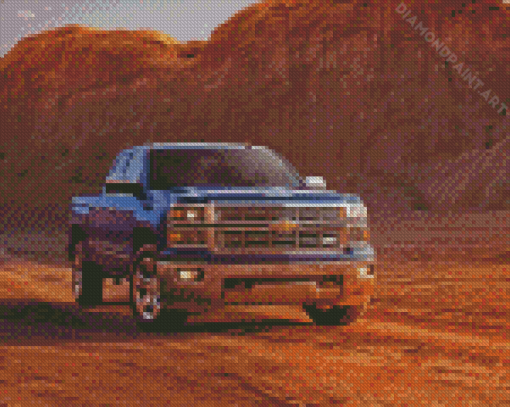 Aesthetic Chevy Pickup Diamond Painting