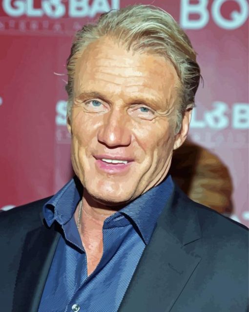 Aesthetic Dolph Lundgren Diamond Painting