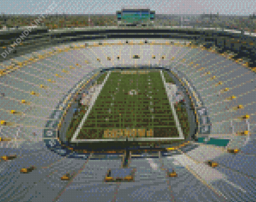 Aesthetic Lambeau Field Diamond Painting