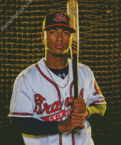 Aesthetic Ozzie Albies Diamond Paintings