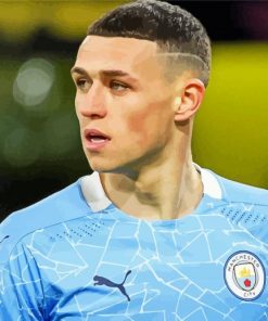 Aesthetic Phil Foden Diamond Paintings