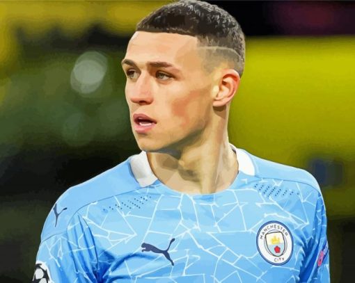 Aesthetic Phil Foden Diamond Paintings