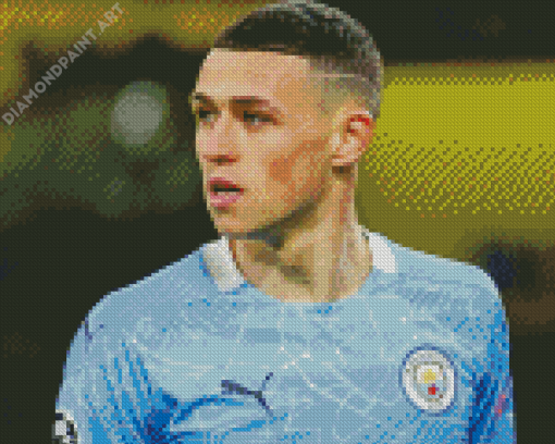 Aesthetic Phil Foden Diamond Paintings