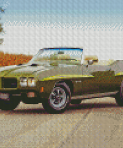 Aesthetic Pontiac 1970 Gto Car Diamond Painting