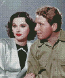 Aesthetic Spencer Tracy Diamond Painting