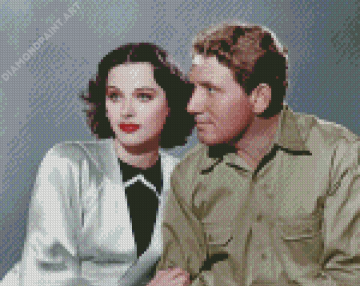 Aesthetic Spencer Tracy Diamond Painting