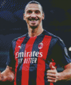 Aesthetic Zlatan Ibrahimovic Art Diamond Paintings