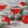 Aesthetic Christmas Drink Diamond Painting