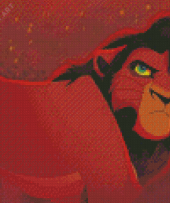 Aesthetic Kovu Anime Diamond Painting