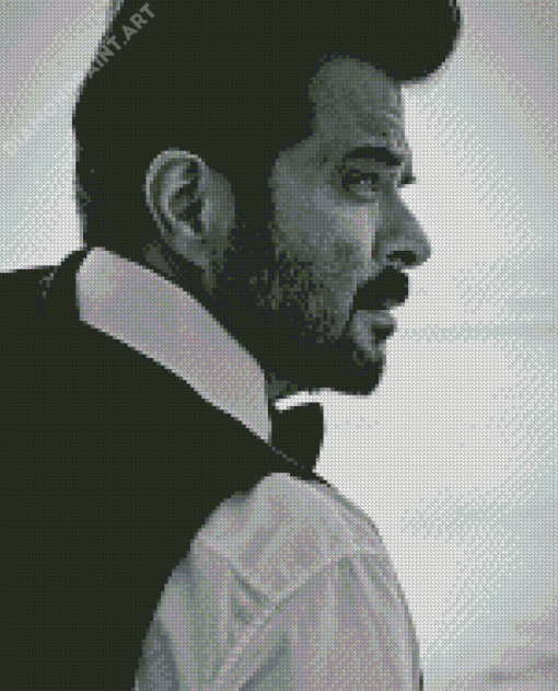 Anil Kapoor Side Profile Diamond Paintings