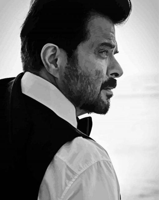 Anil Kapoor Side Profile Diamond Paintings