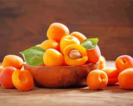 Apricots Fruits Diamond Painting