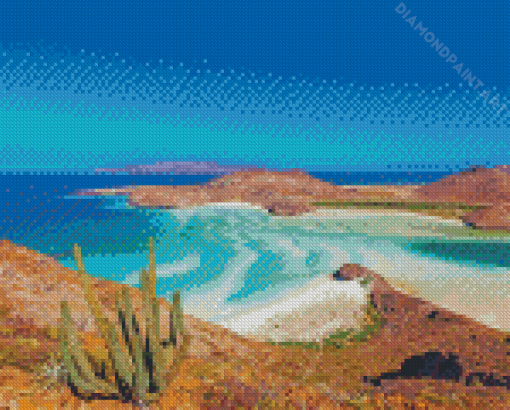 Baja Coast Diamond Painting