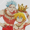 Ban And Meliodas Anime Characters Diamond Painting