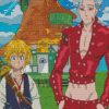 Ban And Meliodas Art Diamond Painting