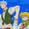 Ban And Meliodas Characters Diamond Painting