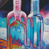 Beautiful Abstract Bottles Diamond Painting