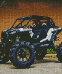 Black Atv Moto Diamond Paintings