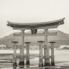 Black And White Torii Gate Diamond Paintings