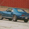 Blue 1967 Camaro Car Diamond Painting