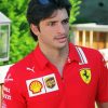 Carlos Sainz Illustration Diamond Painting