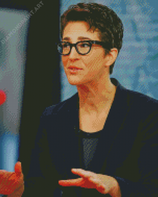 Classy Rachel Maddow Diamond Painting