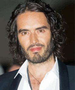 Classy Russell Brand Diamond Painting