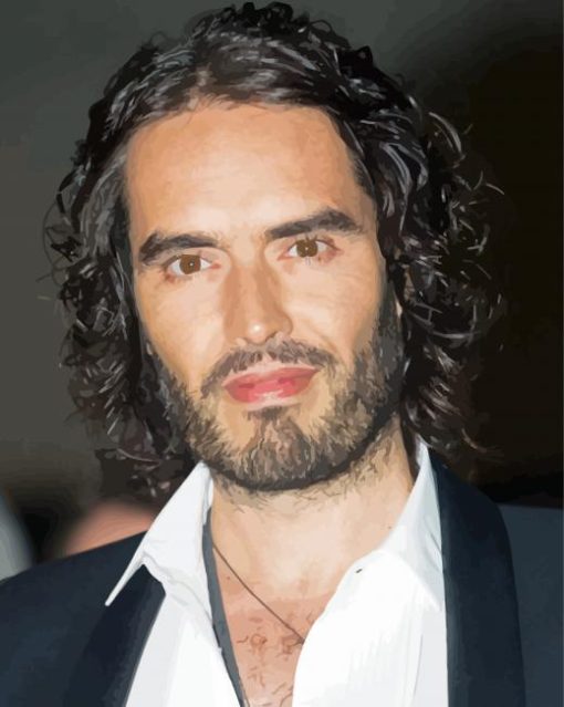 Classy Russell Brand Diamond Painting