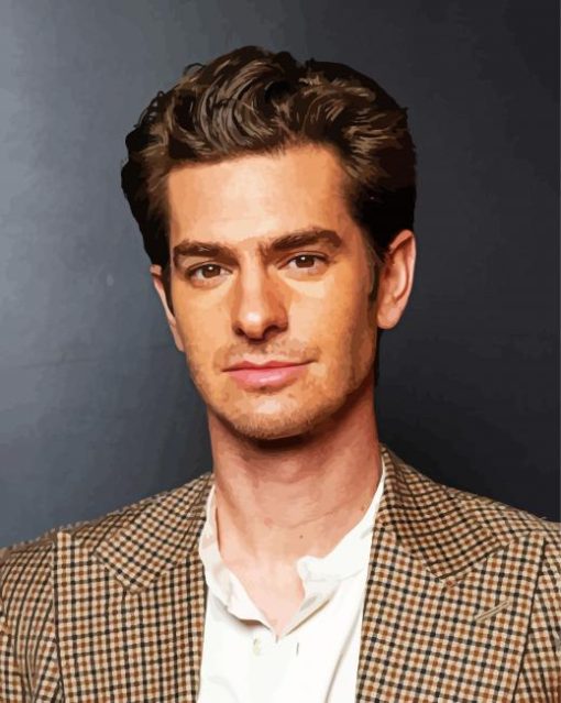 Classy Andrew Garfield Diamond Painting