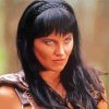 Close Up Xena Character Diamond Painting