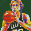 Colorful Larry Bird Diamond Paintings