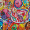 Colorful Ice Cream Diamond Painting