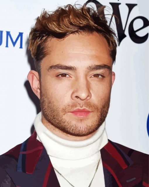 Cool Ed Westwick Diamond Painting