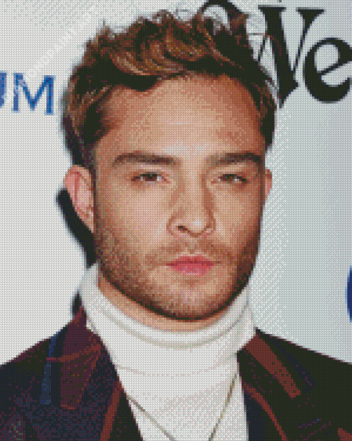 Cool Ed Westwick Diamond Painting