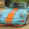 Cool Gulf Porsche Diamond Painting