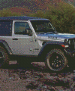 Cool Jeep Wrangler Diamond Painting