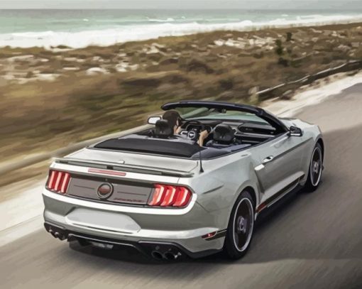 Cool Mustang Convertible Diamond Painting